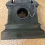 Antique ornate black marble mantle clock Image 10