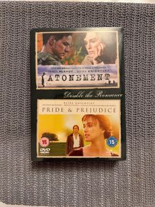 Kiera Knightley - Atonement and Pride and Prejudice. DVD Box Set. Sealed.