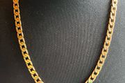 gold plated necklace