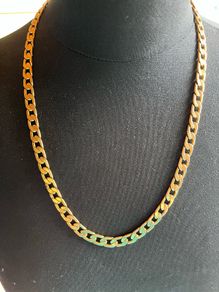 gold plated necklace