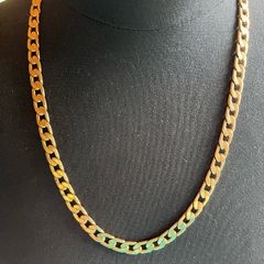 gold plated necklace