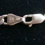 Vintage Solid Gold Curb Link Necklace in 9Ct Gold 375 - 18,5 inch  -  5,35g Image 10