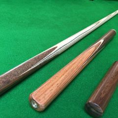 57 Inch 3/4 Handmade Ash Snooker Cue with Rosewood Butt and 8.5mm tip - free delivery / collect