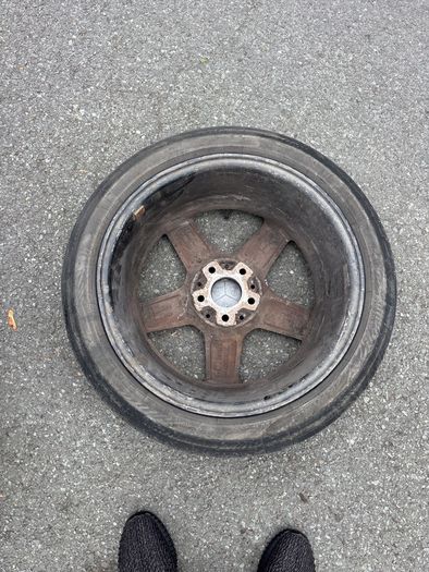18" Mercedes W204 Diamond cut alloys 5x112
