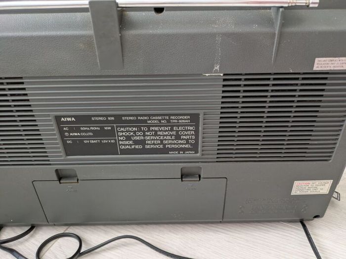 Vintage AIWA Stereo 926 TPR-926 Boombox Radio