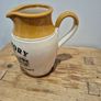 Tobermory Distillery branded stoneware water jug from the Isle of Mull. Image 2