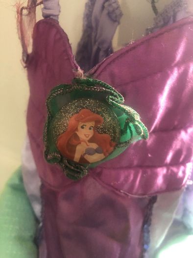 1 Little Mermaid Disney Costume 5-6 years