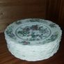 Vintage Crown Ducal Chinese Garden Dinner Set Image 6
