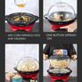 Popcorn Maker Machine, 5L Popcorn Popper, Nonstick Plate, Electric Stirring with Quick-Heat Technology, Cool Touch Handles, Healthy Less Fat (FREE POSTAGE) Image 5