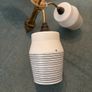 Mid Century Milk Glass Ceiling Light Image 4
