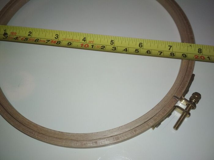Bamboo embroidery hoop