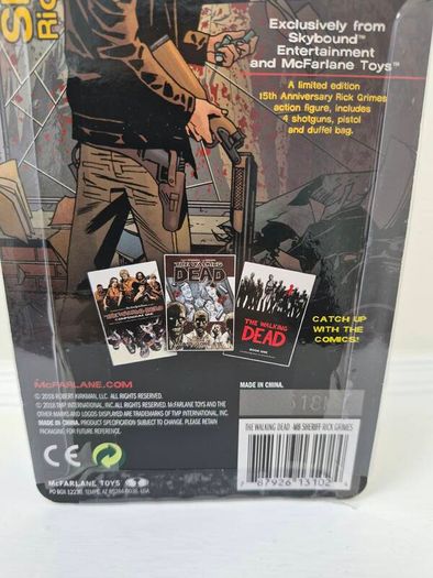 The Walking Dead Rick Grimes Sheriff Mcfarlane Toys Skybound Megabox