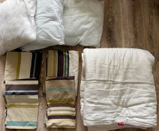 All for 5E For single bed duvet covers and duvet 13.5 tog, 3 pillows, 3 bedding sets with pillowcases