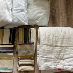 All for 5E For single bed duvet covers and duvet 13.5 tog, 3 pillows, 3 bedding sets with pillowcases