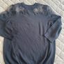 knit jumper with lace 3/4 sleaves size 8 Image 2