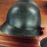Vintage Military Firemans Helmet Image 8