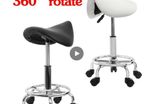 Adjustable Hydraulic Saddle for Beauty Salon, Massage Chair, Tattoo, Spa, Office
