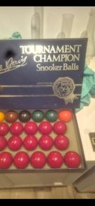 snooker balls set
