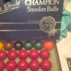snooker balls set