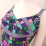 Vintage Designer Jean Allen London Maxi Dress Image 3