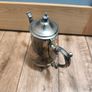 Coffee/Tea Pot Pitcher Silver Plated VM Rogers Vintage Footed Hinged Lid Image 5