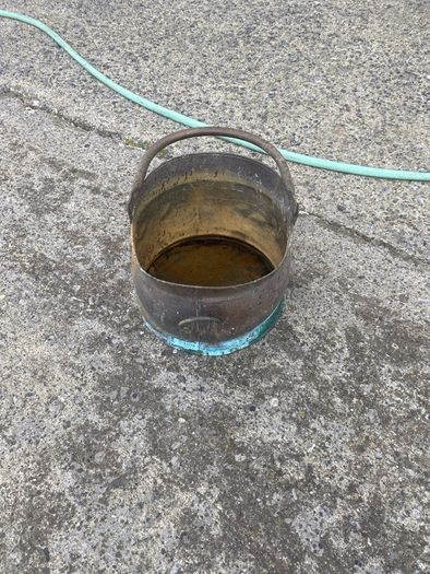 copper bucket