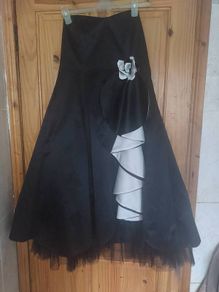 Debut corsage dress with tulle (free post)