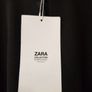 Zara Black open back Blouse, S Image 8