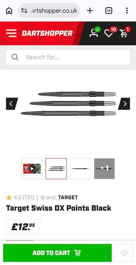 Target DX 26mm Swiss Points