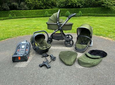 Egg 2 travel system green