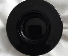 Tealight Holder - Black Glass