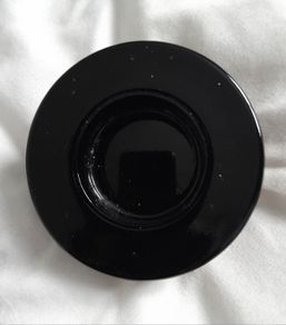 Tealight Holder - Black Glass