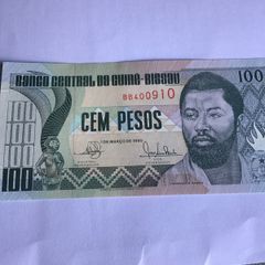 Banknote from Guinea Bissau - 100 Pesos