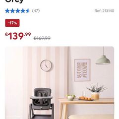 High chair and rocker.