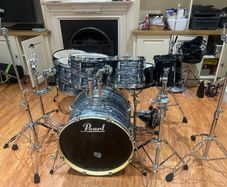 Pearl Export 6-Piece Kit + Joey Jordison Signature Snare & DW 7000 Double Pedal