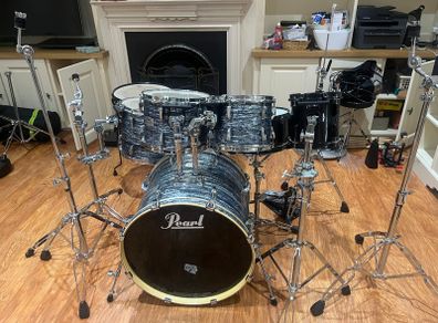 Pearl Export 6-Piece Kit + Joey Jordison Signature Snare & DW 7000 Double Pedal