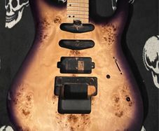 Charvel Pro Mod DK24P HSS FR Purple Sunset  Electric guitar Floyd rose body MADE IN MEXICO electric guitar parts accessories