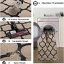 Boho Runner Rugs for Hallway Non Slip 60x180cm, Woven Runner Rugs for Kitchen, Braided Absorbent Long Floor Carpet, Washable Floor Mat for Entryway, Entrance, Bedroom, Hall Image 2