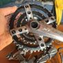 Shimano XTR M960 V-brake rim groupset group Image 8