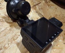 Dashcam CamPark dc40 front rear inside triple cam