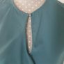 Zara green sleeveless top size small uk10 Image 3