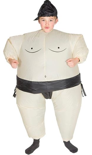 Inflatable Sumo Wrestler Costume Kids (FREE POSTAGE)