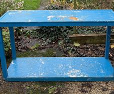Plant-potting workshop table