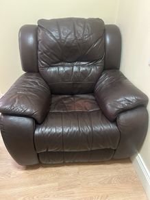 leather recliner