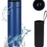 Travel Mugs, Insulated Water Bottle, 500ml LED Temperature Display Smart Water Cup, Stainless Steel Vacuum Drink Flasks, Hot&Cold Sport Drink Bottle for Cycling, Gym, Home, Office Image 2