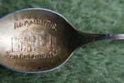 Antique Sterling Silver Decorative Spoon 3,6g