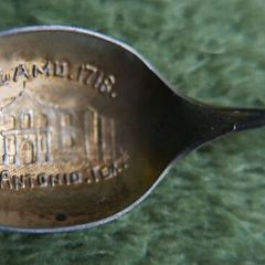 Antique Sterling Silver Decorative Spoon 3,6g