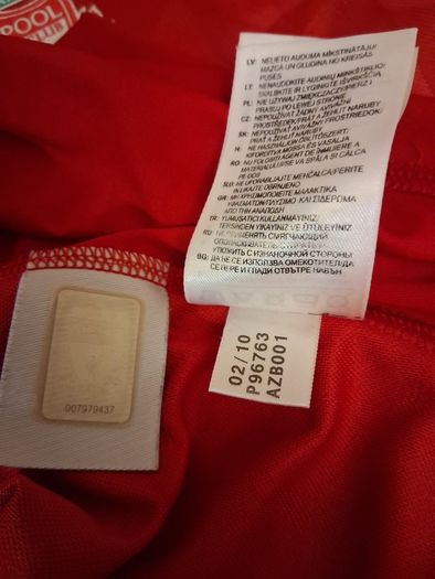 Liverpool Jersey. Official Adidas Liverpool FC Mens Home Jersey.  Season 2010-2012. Torres Name And Number.Authentic Original. Not A Modern Day Remake.