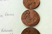 Edward V11 Pennies Farthing