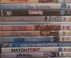 Woody Allen Dvd Collection Bundle Annie Hall, Manhattan, Blue Jasmine etc.